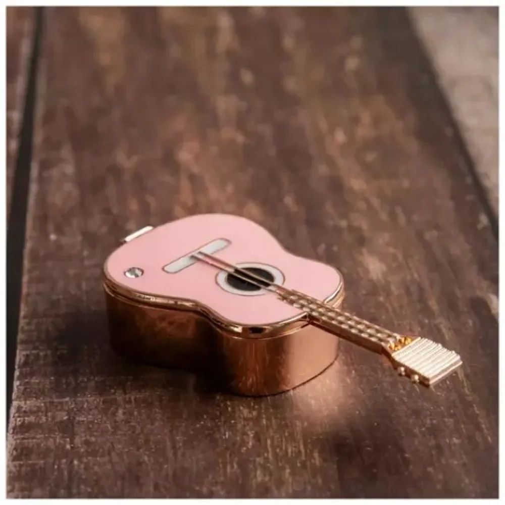 New! Guitar Jewelry Box Trinket Dish NWT